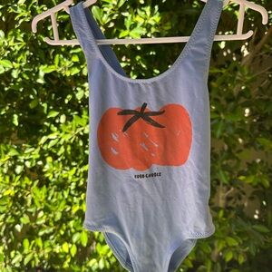 Bobo Choses Blue and Red Kids Swim One Piece